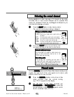 Preview for 46 page of Philips VR 708/07 Operating Instructions Manual