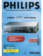 Philips VR 757 Specifications preview