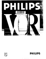 Philips VR 813 User Manual preview