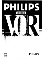 Предварительный просмотр 1 страницы Philips VR 838 Operating Instructions Manual