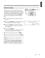 Preview for 65 page of Philips VR 838 Operating Instructions Manual