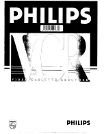 Предварительный просмотр 1 страницы Philips VR 838 Operating Manual