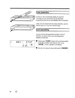 Предварительный просмотр 62 страницы Philips VR 948 Operating Manual