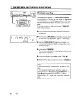 Предварительный просмотр 80 страницы Philips VR 948 Operating Manual