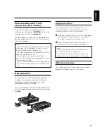 Предварительный просмотр 19 страницы Philips VR 969 Operating Manual