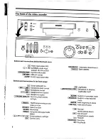 Preview for 7 page of Philips VR 969 User Manual