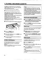 Предварительный просмотр 27 страницы Philips VR 969 User Manual