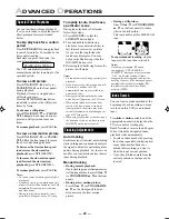 Preview for 22 page of Philips VR1100/02X User Manual