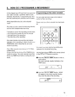 Preview for 17 page of Philips VR151 Operating Instructions Manual