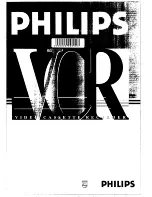 Preview for 1 page of Philips VR161/01 User Manual