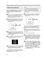 Preview for 22 page of Philips VR161/01 User Manual