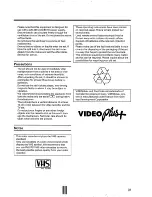 Preview for 25 page of Philips VR161/01 User Manual