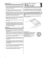 Preview for 4 page of Philips VR223 Operating Instructions Manual