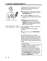 Preview for 22 page of Philips VR232 Operating Instructions Manual