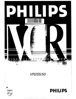 Philips VR255/50 Operating Manual preview