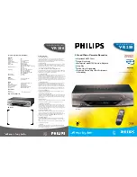 Preview for 1 page of Philips VR288 Specifications