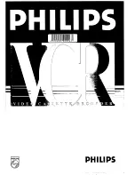 Philips VR322 Operating Instructions Manual preview