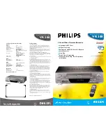 Philips VR388 Specifications preview