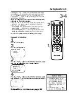 Предварительный просмотр 15 страницы Philips VR422CAT Owner'S Manual