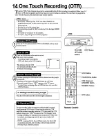 Preview for 14 page of Philips VR453/50 User Manual