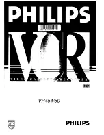 Philips VR454 Owner'S Manual preview