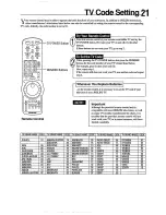 Preview for 21 page of Philips VR455/50 User Manual