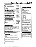 Предварительный просмотр 15 страницы Philips VR455/57 User Manual