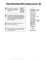 Предварительный просмотр 19 страницы Philips VR455/57 User Manual