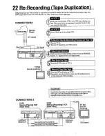 Предварительный просмотр 22 страницы Philips VR455/57 User Manual