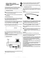 Предварительный просмотр 8 страницы Philips VR502 Operating Instructions Manual