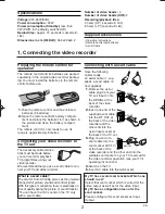 Предварительный просмотр 2 страницы Philips VR540/58 Instruction Manual