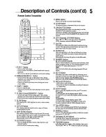 Предварительный просмотр 5 страницы Philips VR556/50 User Manual