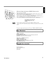 Preview for 9 page of Philips VR570/58 User Manual