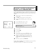 Preview for 37 page of Philips VR570/58 User Manual