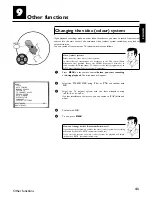 Preview for 49 page of Philips VR570/58 User Manual