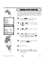 Preview for 42 page of Philips VR608/07 User Manual