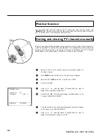 Preview for 22 page of Philips VR620/07 Manual