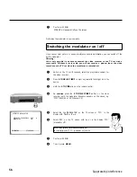 Preview for 60 page of Philips VR620/07 Manual