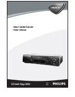 Philips VR624CAT Owner'S Manual preview