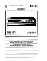 Preview for 1 page of Philips VR6391 (Italian) Istruzioni Per L'Uso