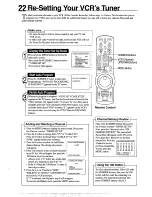 Preview for 22 page of Philips VR654/50 User Manual