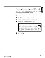 Preview for 31 page of Philips VR670B/58 Instruction Manual