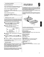 Предварительный просмотр 29 страницы Philips VR713 Operating Manual