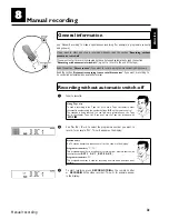 Предварительный просмотр 35 страницы Philips VR720/07 User Manual