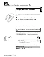 Preview for 11 page of Philips VR720/58 User Manual