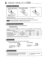 Предварительный просмотр 6 страницы Philips VR750 Operating Manual