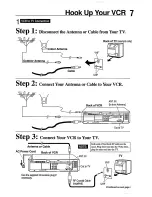 Предварительный просмотр 7 страницы Philips VR750 Operating Manual