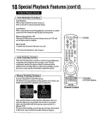 Предварительный просмотр 18 страницы Philips VR750 Operating Manual