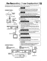 Предварительный просмотр 19 страницы Philips VR750 Operating Manual