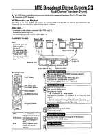 Предварительный просмотр 23 страницы Philips VR750 Operating Manual